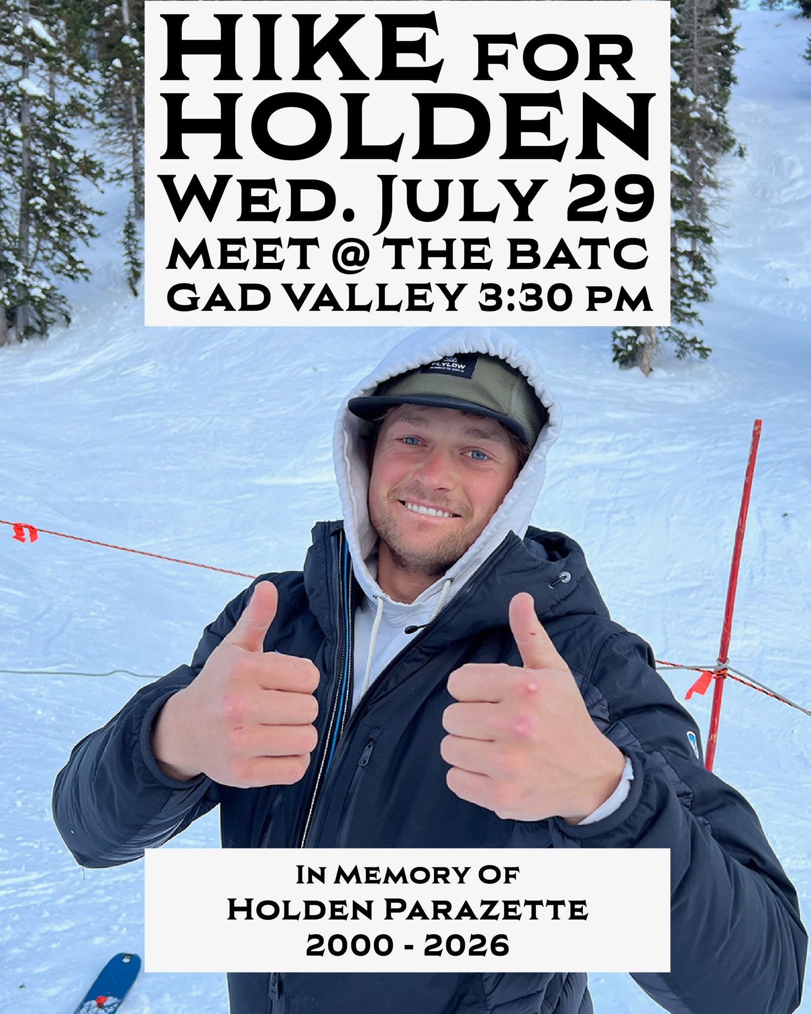 Holden Parazette Wyoming, Death-Obituary: Snowbird Sports Education Foundation Mourns The Loss Of U16 Coach Holden Parazette